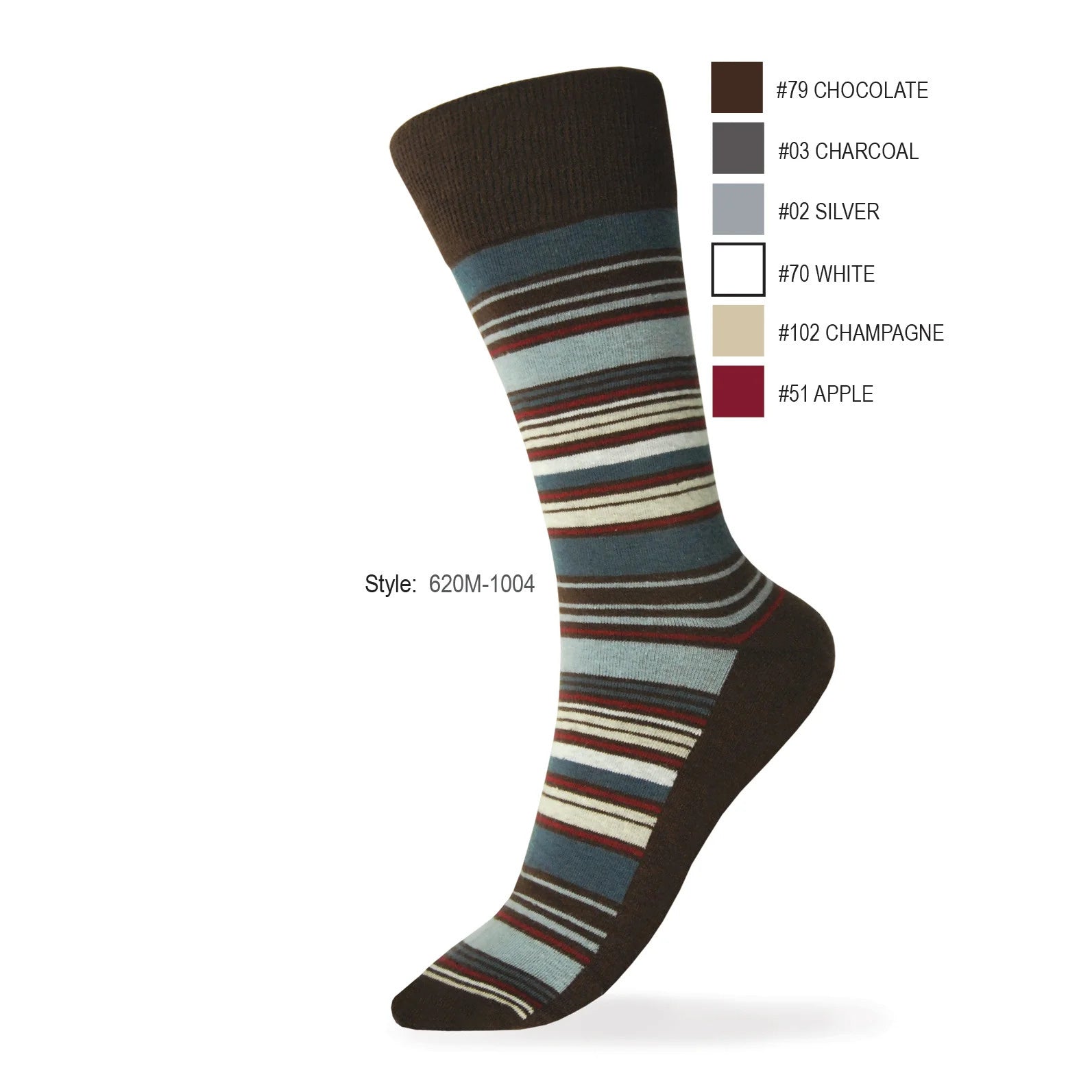 striped wool dress socks Tuxedo Park Dress Socks (Adult 7.5-13, Striped Brown/Gray/Red) – Suit City