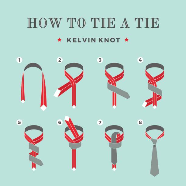 how to tie a tie - easy step by step guide